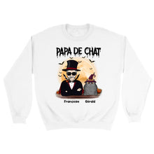 Charger l'image dans la galerie, Jusqu'à 12 chiens, Sweat Halloween Papa chien, Pull personnalisé chien homme