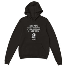 Charger l'image dans la galerie, Jusqu'à 9 chiens, Sweat à capuche personnalisé chien, Sweat à capuche papa chien, Cadeaux pour la fête des pères