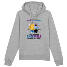 Charger l'image dans la galerie, Jusqu'à 3 personnes, Sweat à capuche personnalisé meilleure amie, Sweat à capuche bff homme et femme, cadeaux pour les amis