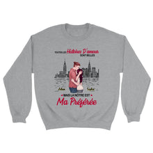 Charger l'image dans la galerie, Pull personnalisé couple, Cadeaux pour la Saint-Valentin, Sweat pour elle, Cadeaux pour lui