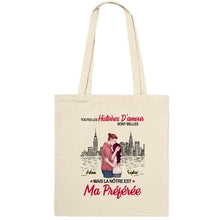 Charger l'image dans la galerie, Sac fourre-tout personnalisé couple, Cadeaux pour la Saint-Valentin, Sac fourre-tout pour elle, Cadeaux pour lui