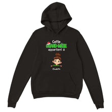 Charger l'image dans la galerie, Jusqu'à 9 enfants, Sweat à capuche personnalisée Noël pour Mamie, Grand-père, Cadeaux de Noël