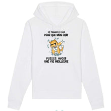 Charger l'image dans la galerie, Jusqu'à 9 chats, Sweat à capuche personnalisé chat, maman chat, papa chat, Sweat à capuche humour chat