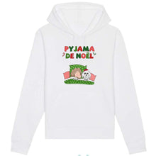 Charger l'image dans la galerie, Jusqu'à 9 chiens, Sweat à capuche personnalisé chien, Sweat à capuche Noël maman papa chien, PYJAMA DE NOËL