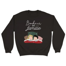 Charger l'image dans la galerie, Sweat à capuche personnalisé couple, Sweat à capuche de Couple, BONHEUR EN FAMILLE, Cadeaux de Saint-Valentin pour lui, elle