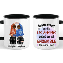 Charger l'image dans la galerie, Mug personnalisé meilleure amie, noms et arts personnalisés, meilleures amies filles