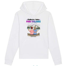 Charger l'image dans la galerie, Jusqu'à 5 filles, Sweat à capuche bff, Sweat à capuche personnalisé meilleure amie, meilleurs amis pour la vie