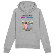 Charger l'image dans la galerie, Jusqu'à 5 filles, Sweat à capuche bff, Sweat à capuche personnalisé meilleure amie, meilleurs amis pour la vie
