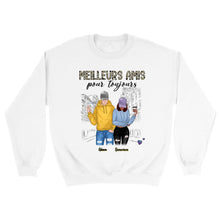 Charger l'image dans la galerie, Jusqu'à 3 personnes, pull personnalisé meilleure amie, pull bff homme et femme, cadeaux pour les amis