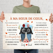 Charger l'image dans la galerie, Poster personnalisée, Cadeau pour meilleure amie, soeur de coeur, Tout le monde devrait avoir une amie comme toi