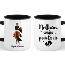 Charger l'image dans la galerie, Jusqu'à 2 chevaux, mug cheval personnalisable, juste une femme qui aime les chevaux