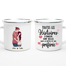 Charger l'image dans la galerie, Mug personnalisé couple, tasse couple amoureux, Toutes Les Histoires D'amour Sont Belles Mais La Nôtre Est Ma Préférée