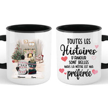 Charger l'image dans la galerie, Tasse couple, mug personnalisé couple, Cadeaux de Noël pour lui, mug pour elle