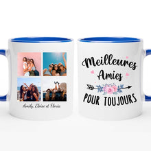 Charger l'image dans la galerie, Mug personnalisé meilleure amie, Photo des meilleurs amis, Tasse Meilleures Amies Pour Toujours