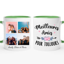 Charger l'image dans la galerie, Mug personnalisé meilleure amie, Photo des meilleurs amis, Tasse Meilleures Amies Pour Toujours
