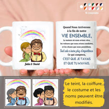 Charger l'image dans la galerie, Mug personnalisé À ma Femme, Mon Mari, Quand Nous Arriverons à la fin de notre Tasse pour vieux couple