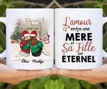 Charger l'image dans la galerie, Tasse de Noël Personnalisé à ma Fille, Personnalisé Mug, cadeau de Noël de la Mère et de la fille