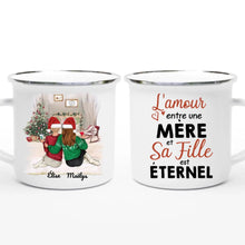 Charger l'image dans la galerie, Tasse de Noël Personnalisé à ma Fille, Personnalisé Mug, cadeau de Noël de la Mère et de la fille