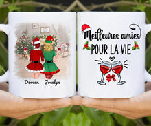 Charger l'image dans la galerie, Jusqu'à 5 personnes, Tasse de Noël meilleurs amis, mug personnalisé meilleure amie