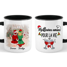 Charger l'image dans la galerie, Jusqu'à 5 personnes, Tasse de Noël meilleurs amis, mug personnalisé meilleure amie