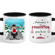 Charger l'image dans la galerie, Tasse de Noël Personnalisé A ma Femme, Mari, à Couple Mug, Cadeau de Noël