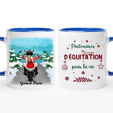 Charger l'image dans la galerie, Tasse de Noël Personnalisé A ma Femme, Mari, à Couple Mug, Cadeau de Noël