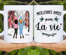 Charger l'image dans la galerie, Jusqu'à 6 filles, Mug personnalisé meilleure amie, tasse soeur, Cadeaux de Noël pour son amie, Meilleurs amis pour la vie