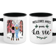 Charger l'image dans la galerie, Jusqu'à 6 filles, Mug personnalisé meilleure amie, tasse soeur, Cadeaux de Noël pour son amie, Meilleurs amis pour la vie