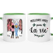 Charger l'image dans la galerie, Jusqu'à 6 filles, Mug personnalisé meilleure amie, tasse soeur, Cadeaux de Noël pour son amie, Meilleurs amis pour la vie