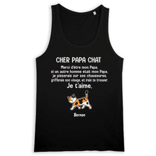 Charger l'image dans la galerie, Jusqu'à 9 chats, tee shirt personnalisé chat, t shirt papa chat, cher papa chat