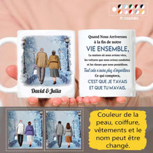 Charger l'image dans la galerie, Quand Nous Arriverons à la fin de notre Tasse, Mug personnalisé à ma femme, mari, pour vieux couple