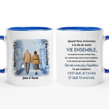 Charger l'image dans la galerie, Quand Nous Arriverons à la fin de notre Tasse, Mug personnalisé à ma femme, mari, pour vieux couple