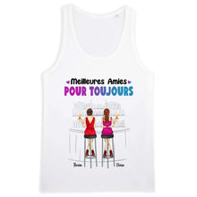Charger l'image dans la galerie, Jusqu'à 6 filles, t shirt personnalisé meilleure amie, t-shirt femme meilleures amies, meilleures amies pour la vie