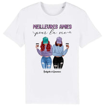 Charger l'image dans la galerie, Jusqu'à 5 filles, T shirt personnalisé meilleure amie, t-shirt femme meilleures amies, meilleures amies pour la vie