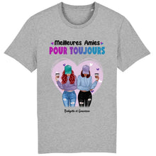 Charger l'image dans la galerie, Jusqu'à 5 filles, T shirt personnalisé meilleure amie, t-shirt femme meilleures amies