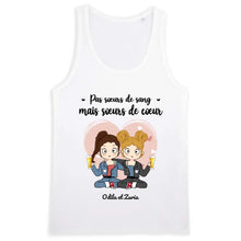 Charger l'image dans la galerie, T shirt personnalisé meilleure amie, t-shirt femme meilleures amies, sœurs de cœur