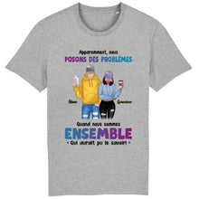 Charger l'image dans la galerie, Jusqu'à 3 personnes, t shirt personnalisé meilleure amie, t shirt bff, amis homme et femme