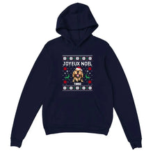 Charger l'image dans la galerie, Jusqu'à 12 chiens, Sweat à capuche personnalisé chien, JOYEUX NOËL, cadeaux de Noël pour les amoureux des chiens