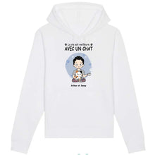 Charger l'image dans la galerie, Jusqu'à 9 animaux, Sweat personnalisé chats et chiens, Pull personnalisée papa chat et chien