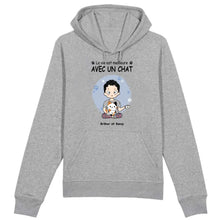 Charger l'image dans la galerie, Jusqu'à 9 animaux, Sweat personnalisé chats et chiens, Pull personnalisée papa chat et chien