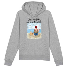Charger l'image dans la galerie, Jusqu'à 9 chats, Sweat personnalisé chat, pull femmes maman chat, amoureux des chats