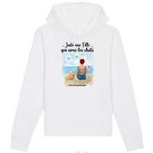 Charger l'image dans la galerie, Jusqu'à 9 chats, Sweat personnalisé chat, pull femmes maman chat, amoureux des chats