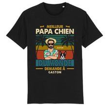 Charger l'image dans la galerie, Jusqu'à 4 chiens, t shirt personnalisé chien, tee shirt chien hommes, papa chien