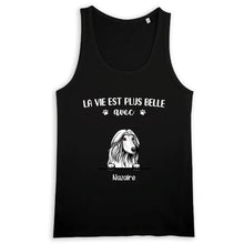 Charger l'image dans la galerie, Jusqu'à 9 chiens, t shirt personnalisé chien, t shirt maman chien, La vie plus belle avec des chiens