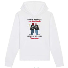 Charger l'image dans la galerie, Jusqu'à 3 filles, pull personnalisé meilleure amie, sweat bff pour 2, Sweat-shirt assorti pour les meilleures amies
