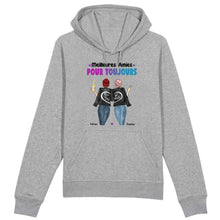 Charger l'image dans la galerie, Jusqu'à 3 filles, Sweat bff pour 3, pull personnalisé meilleure amie, meilleurs amis pour la vie