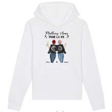 Charger l'image dans la galerie, Jusqu'à 3 filles, Sweat bff pour 3, pull personnalisé meilleure amie, meilleurs amis pour la vie