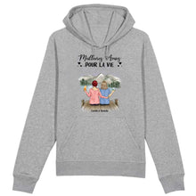 Charger l'image dans la galerie, Jusqu'à 5 filles, Sweat bff, pull personnalisé meilleure amie, meilleurs amis pour la vie