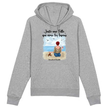 Charger l'image dans la galerie, Jusqu'à 9 lapins, Sweat lapin, pull personnalisé lapin, juste une fille/femme qui aime les lapins