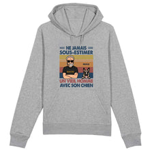Charger l'image dans la galerie, Jusqu'à 4 chiens, Pull personnalisé chien, sweat homme papa chien, nom et design personnalisés